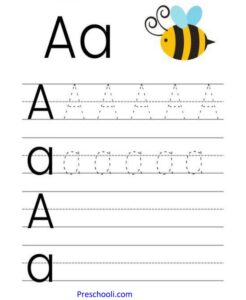 Read more about the article tracing letter a